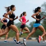 Best budget running shoes for marathon training in India 2026 – women runners in action
