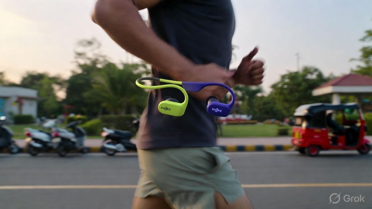 Beats Powerbeats Pro 2 secure fit on runner during outdoor run in Greater Noida