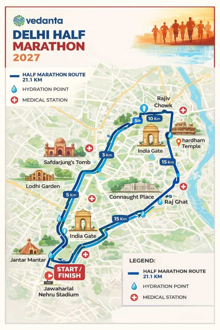 Vedanta Delhi Half Marathon 2026: Registration & Complete Guide