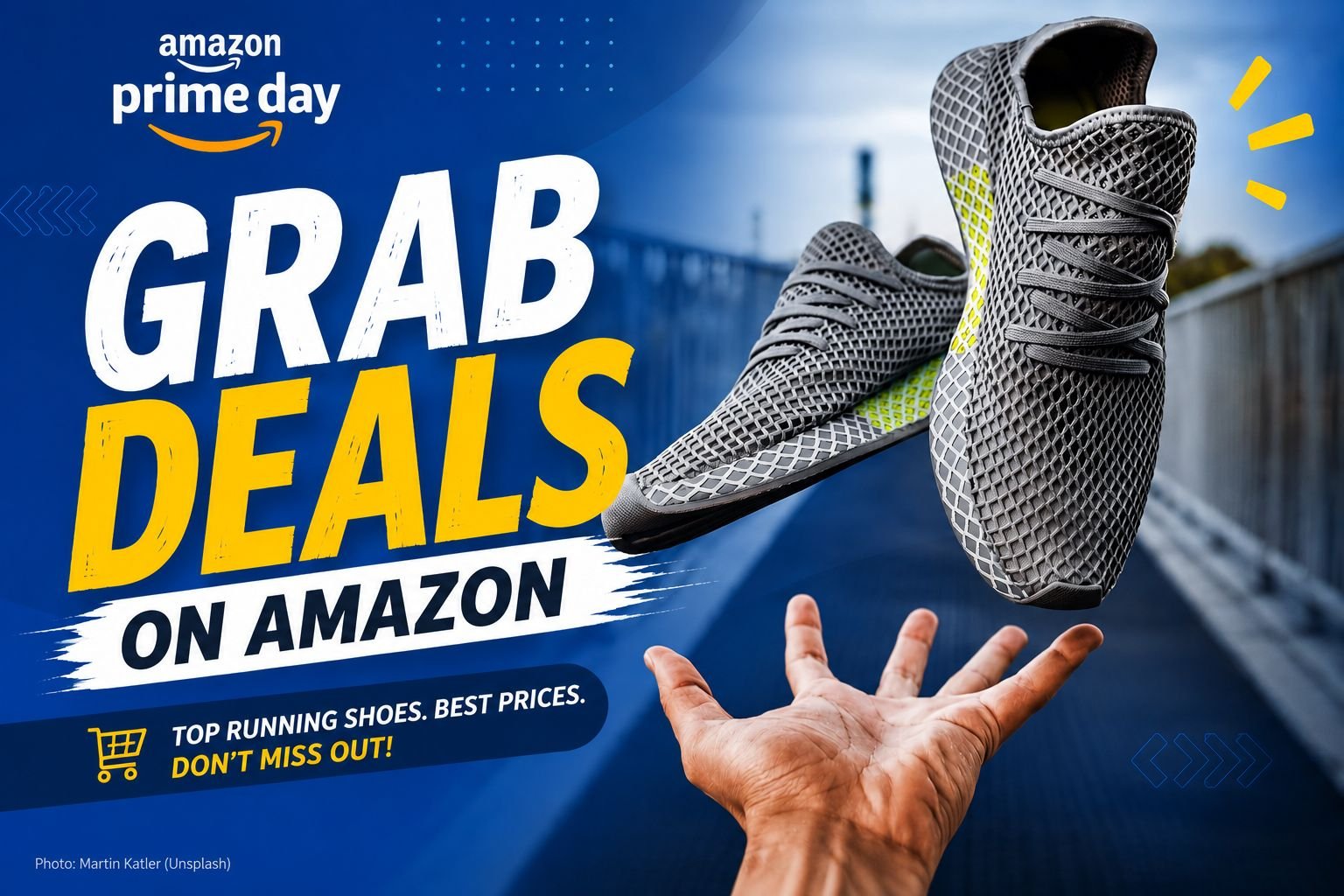Amazon Prime Day running shoe deals in India featuring discounted running shoes and Prime Day offers