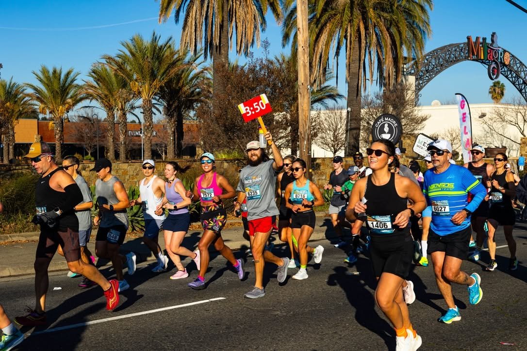 California International Marathon 2026: The Complete Race Guide 2 Runners on the California International Marathon course through Sacramento