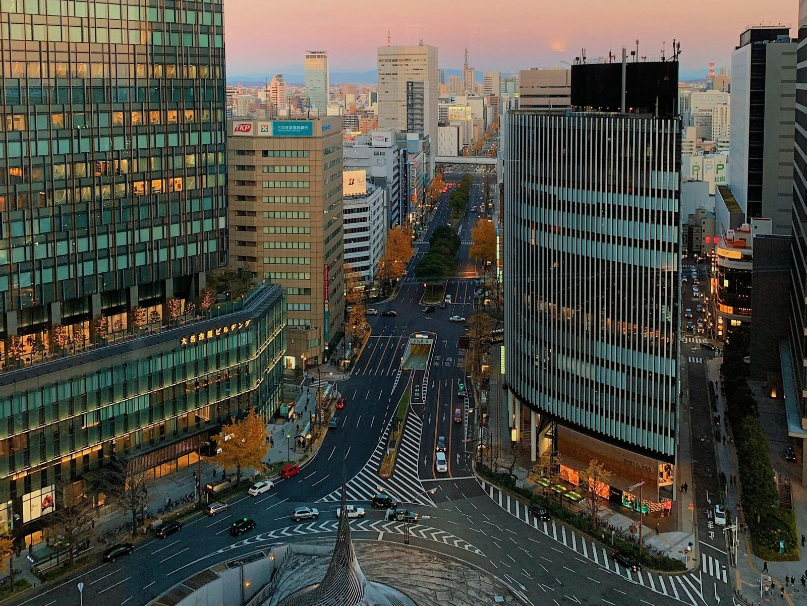 Nagoya city streets, venue for the men's marathon race walk at the 2026 Asian Games